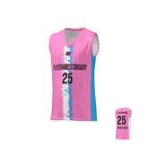 Basketball Jersey Static - Pink
